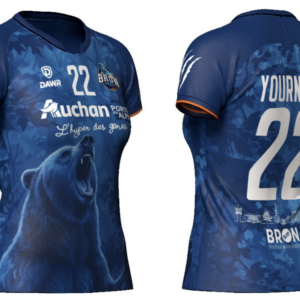 Maillot manches courtes bleu