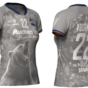 Maillot manches courtes gris