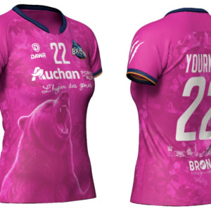 Maillot manches courtes rose